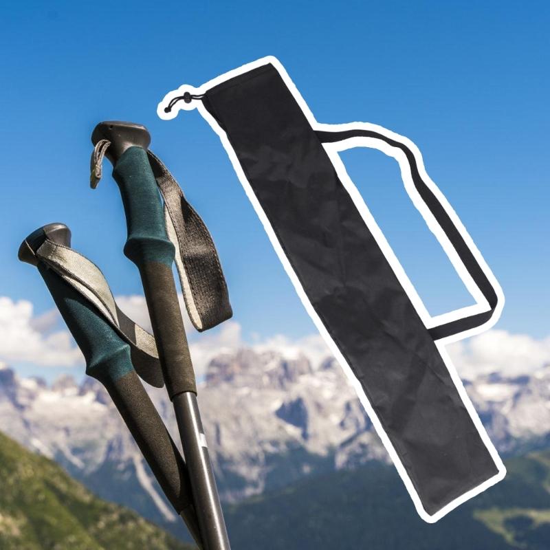 Trekking Poles Carrying Bag Pouches with Zippers Closures & Adjusted Strap Walking Stick Bags Hiking Poles Carrying Bag