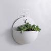 Vases Decorative Pots Plastic Half Round Mini Wall Plant Hanging
