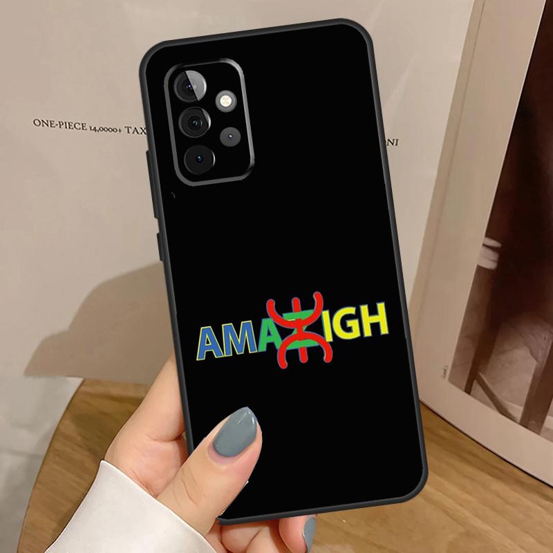Amazigh Symbol Berber Academy Funda For Samsung Galaxy A15 A25 A35 A55 A52 A32 A12 A14 A34 A54 A51 A71 A53 A13 A33 Case