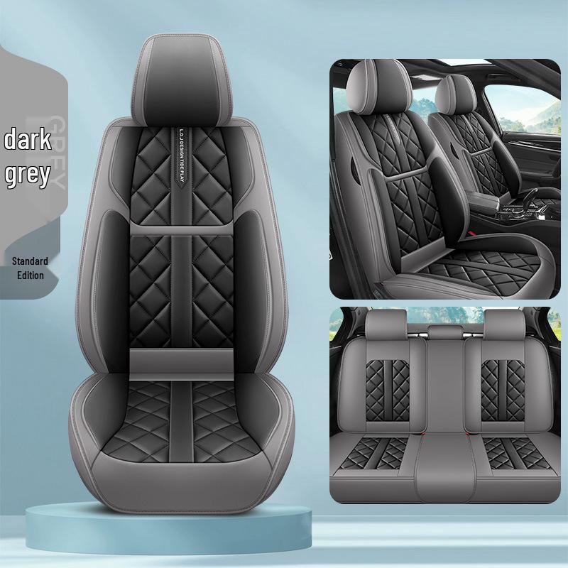 Faux Leather Car Seat Covers for Bluebird Sylphy Classic, Qashqai, Tiida Sun