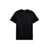 Polo Solid Color Crew Neck Casual Short Sleeve T-Shirt Men Tops Black MNPOTSH1N820394-001