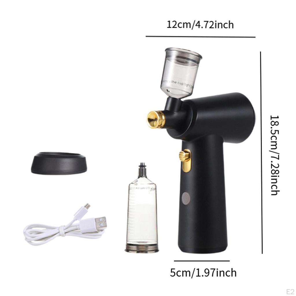 Airbrush Sprayer Hair Styling Tool Crafts Care Device Spray Pen for Makeup Cake Decorating DIY