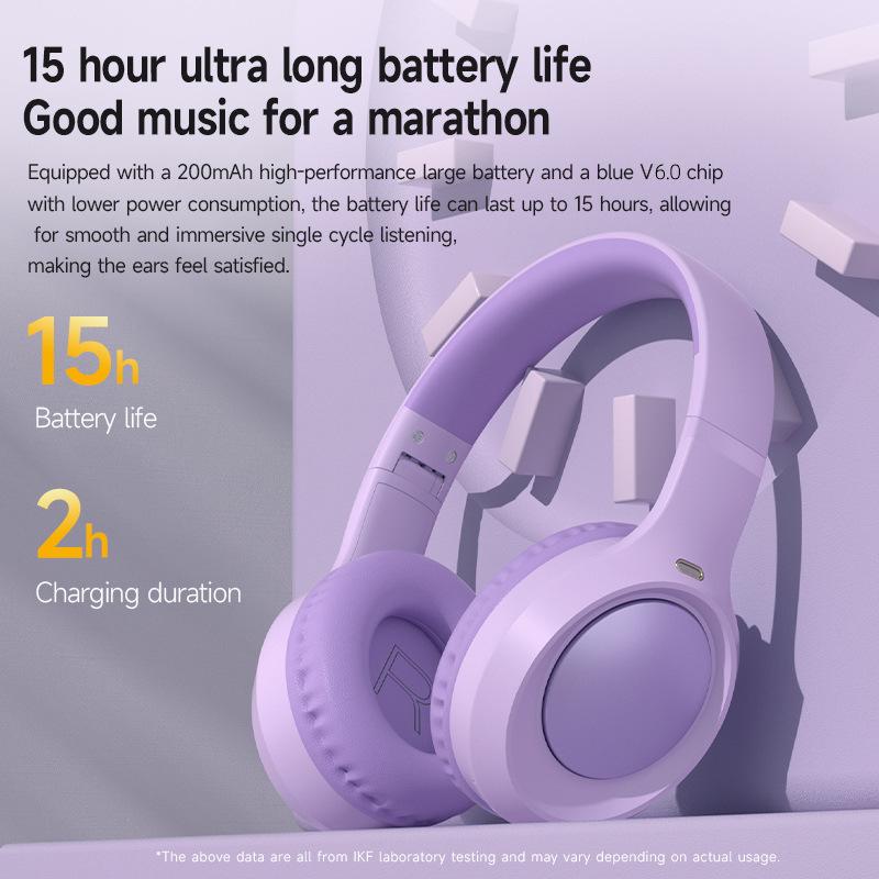 JYL TS Over-Ear Headphones CR7 BT6.0 Deep Bass Universal Stereo