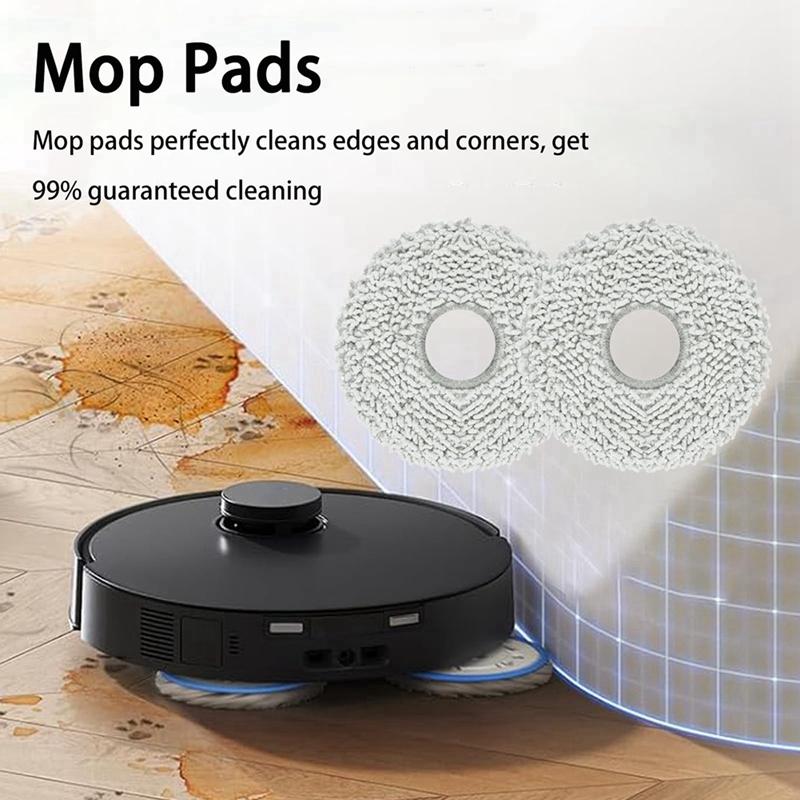 Replacement Accessories Kit For Ecovacs DEEBOT T30 Omni, T30 PRO MAX - Includes Brushes, Filters, Mop Pads, Dust Bags