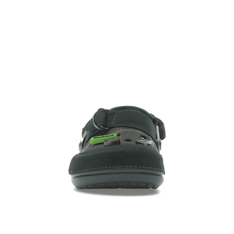 Crocs Barbour X Classic Clog Kelp Plaid Unisex Sneakers Green 210898-3VT