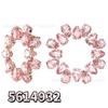 Shi Family Exquisite Purple Octagonal Rhinestone Necklace & Choker Bracelet Set