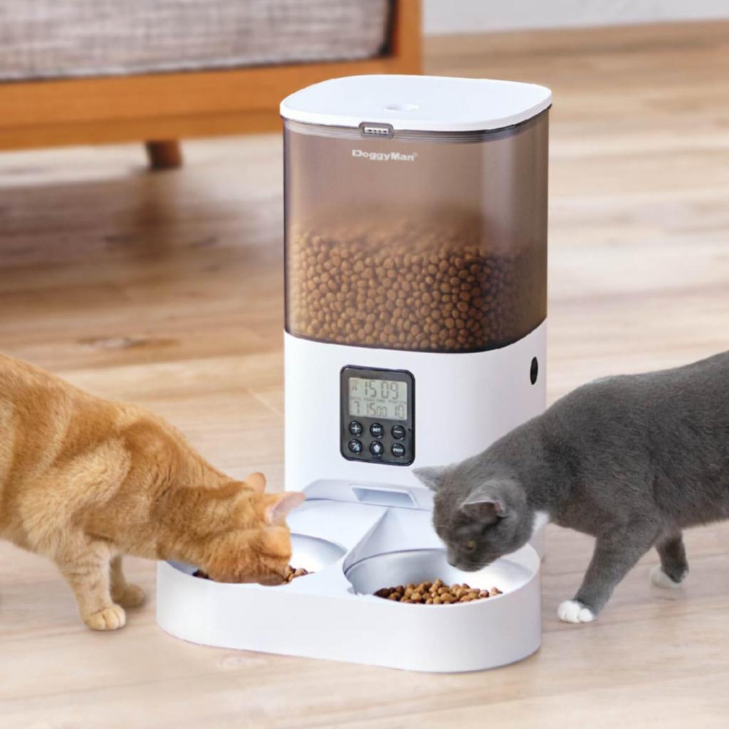 DoggyMan Automatic Pet Feeder Twin