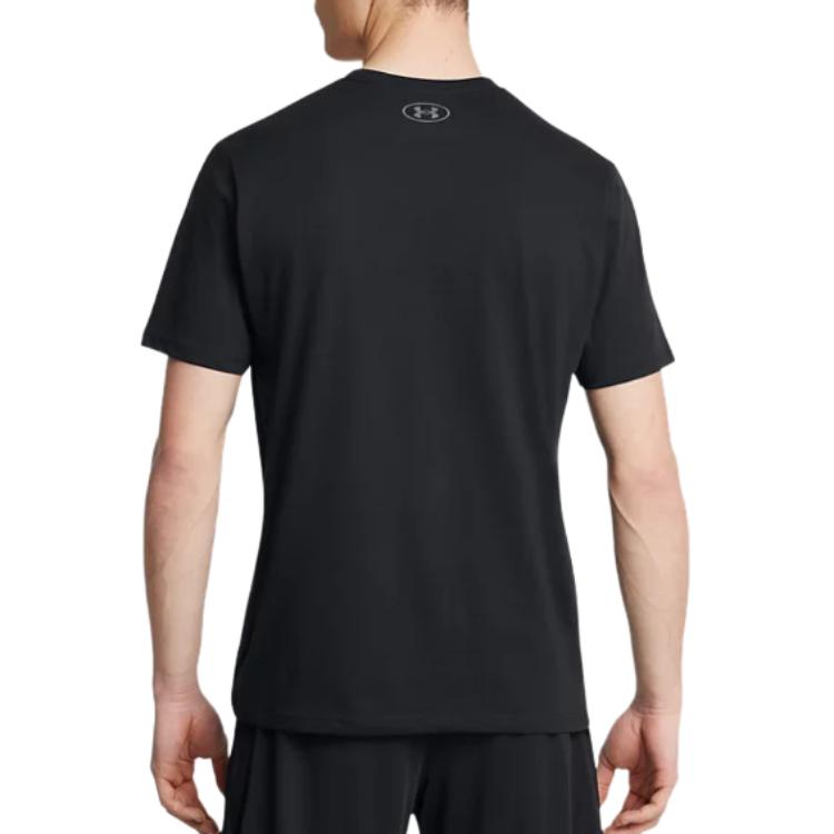 Under Armour Boxed T Shirt Men's Black/Graphite