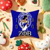 ZZeta Phi BBeta Sorority Cushion Cover Plush Fabric Soft DoubleSided Printed Sofa Warm Winter Home Gift Pillow Cover