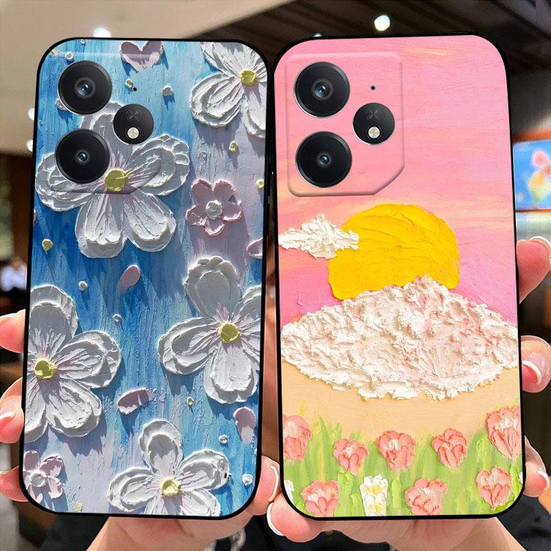 Fashion Cartoon For Realme Neo7 5G Case Color Printing Soft TPU Silicone Shockproof Phone Cover For Oppo Realme Neo 7 Fundas