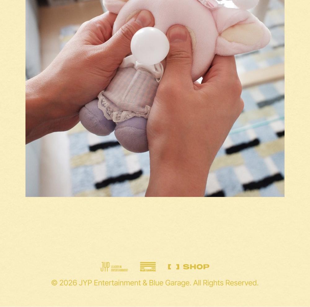 NMIXX [Artist Label : NMIXX Edition] MD (SULLBBUNI PLUSH KEYRING BUBBLE Ver.)