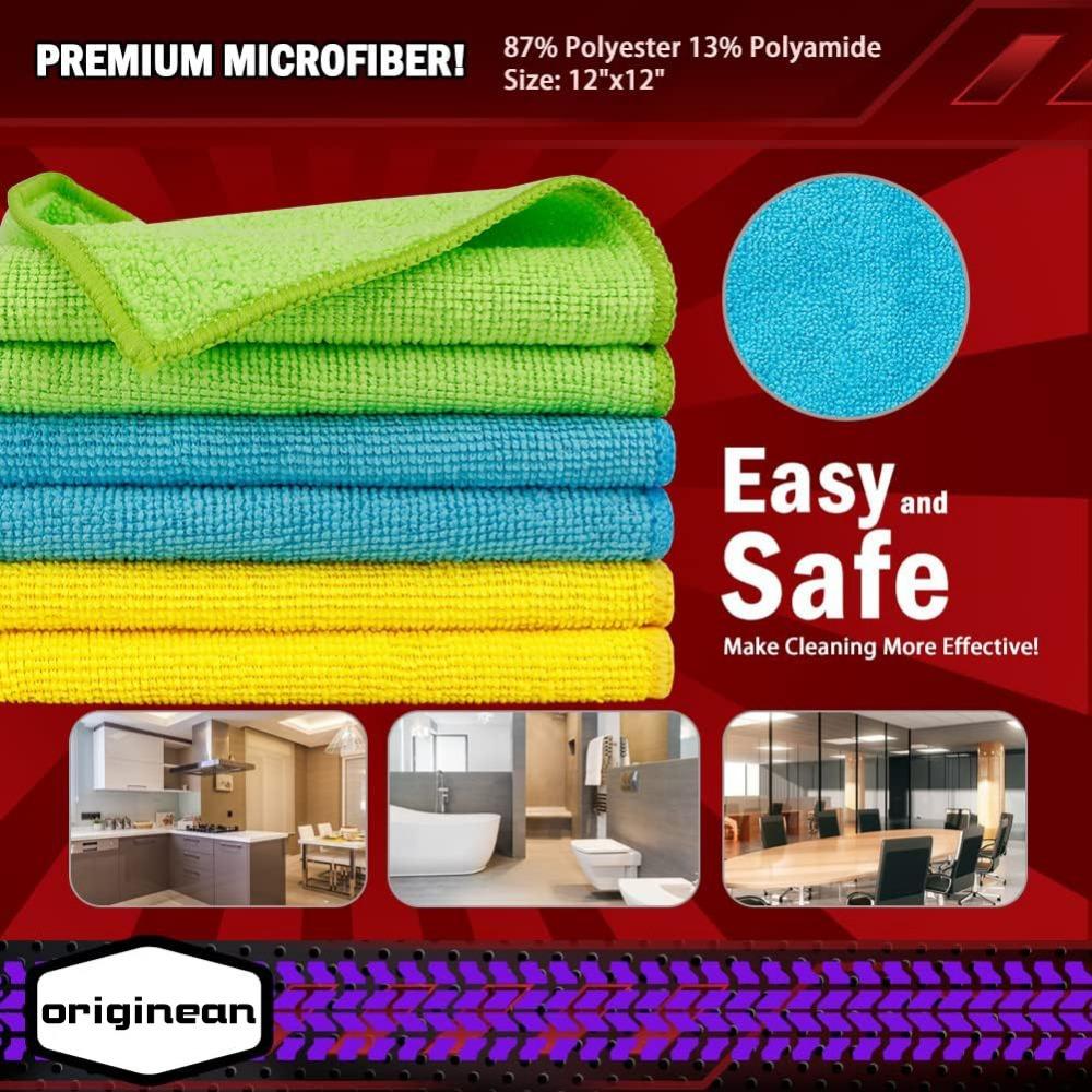 Microvezel Absorberende Doeken, Huishoudelijke Vaatdoeken, Keukenreiniging, Afwas- en Autoreinigingshanddoeken, Niet-Klevend Olie, Gemakkelijk Schoon te Maken, Schuurpads