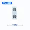 NFC Anti-Metall Chip Tag 215 | Magnetischer & Fälschungssicherer NFC-Aufkleber | Personalisierte Musikwand
