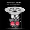 Polished Stainless Steel 10cm Floor Drain Cover Anti Odor Drain for Domestic Use
