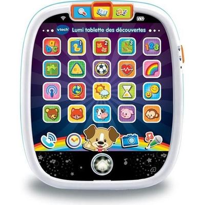 VTECH BABY Lumi Des Découvertes White Tablet - Touch and Light Toy for Toddlers from 9 To 36 Months