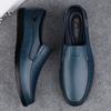 Genuine Leather Men Loafers Handmade Casual Shoes Luxury Brand Man Business Shoes Breathable Slip On Flats Classic Driving Shoes
