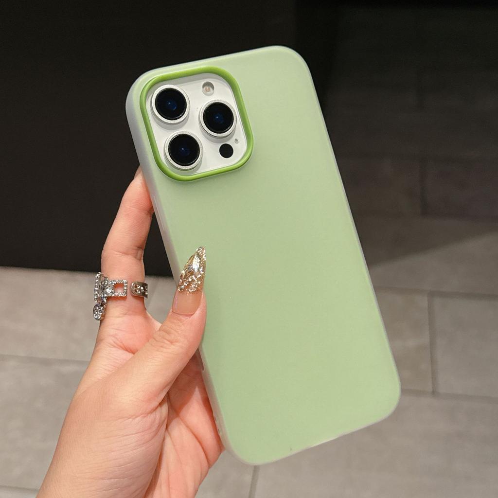 Applicable To 16promax Dopamine Two In One 15pro Mobile Phone Case Macaron 12 Jelly 14 Anti Fall Protection Case