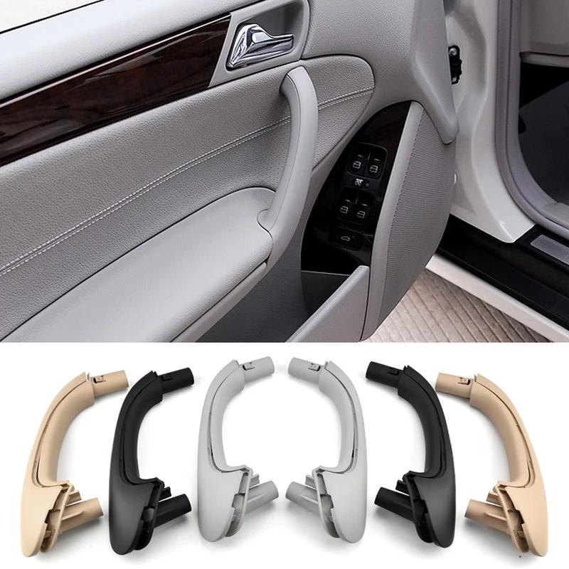 For Mercedes Benz W203 C-Class 2038101551 Car Front Left / Right Interior Inner Door Pull Carrier Covers Handles Trim