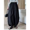 Breathable Cotton~summer New White Loose Bloomers Women's Design Wide Leg Pants Yamamoto Pants Relaxed Pants
