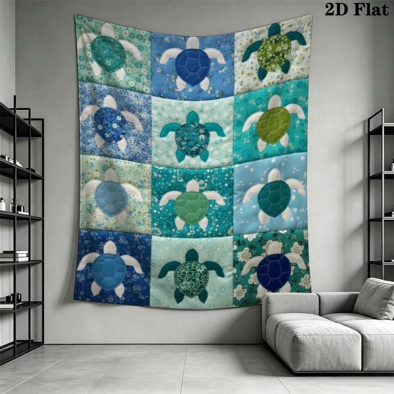 Cute Animal Collage Wall Tapestry Aesthetic Wall Hanging Printed Fabric Blanket Decorative Tapestries for Bedroom Living Room Home Decor