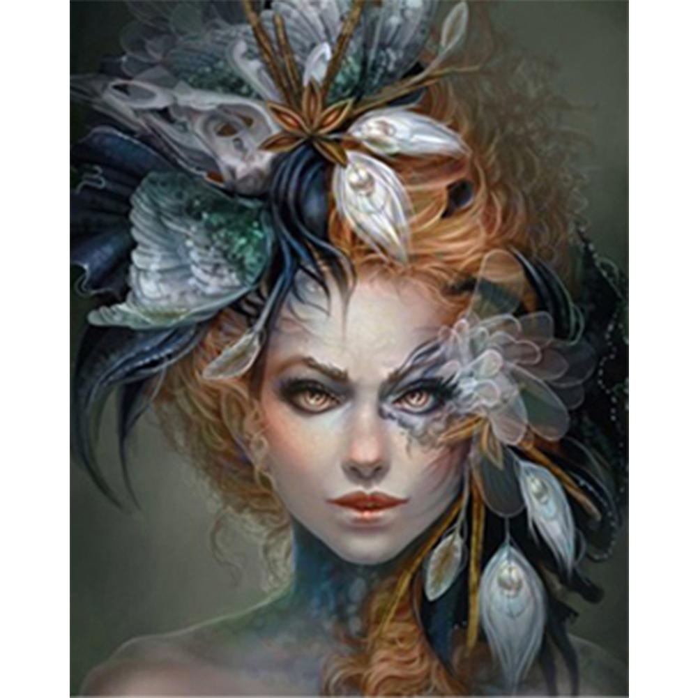 

Полная вышивка Красота Печатная вышивка крестиком 11CT Хлопок Набор (SZX-C681)