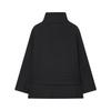 New layered decorative wool short coat jacket 9854107