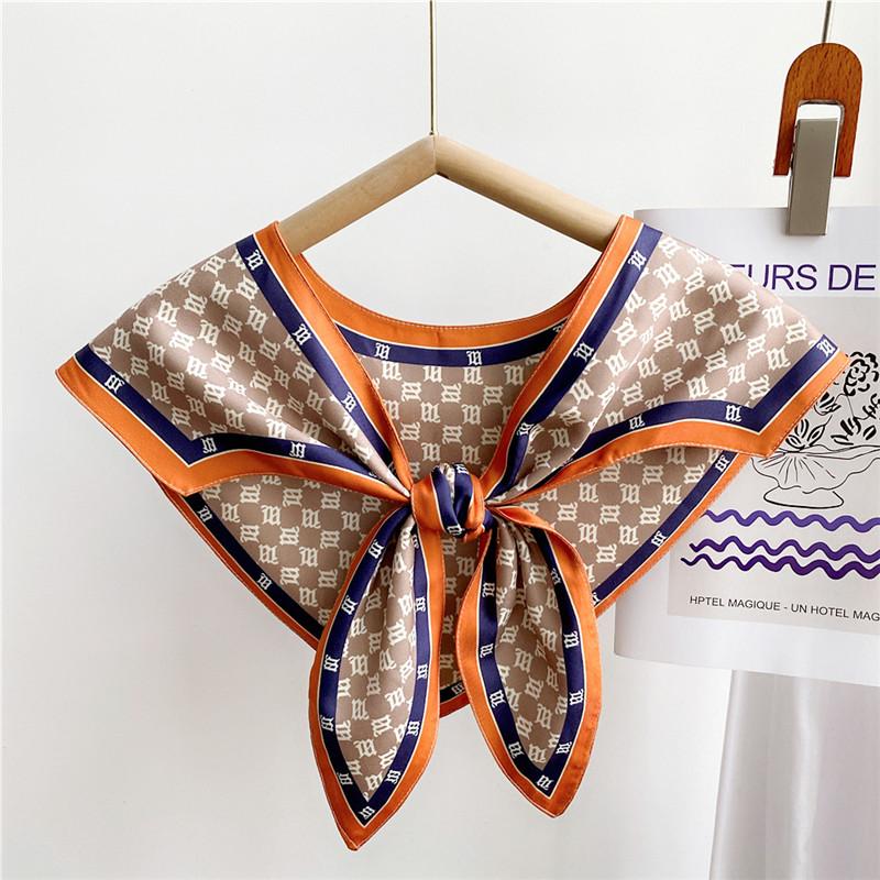 

Triangle Over Shawls Scarves Shirt T-shirt Shoulder Fake CollarsVest Scarf Sleeveless Jacket Shawls Detachable Collar for Women