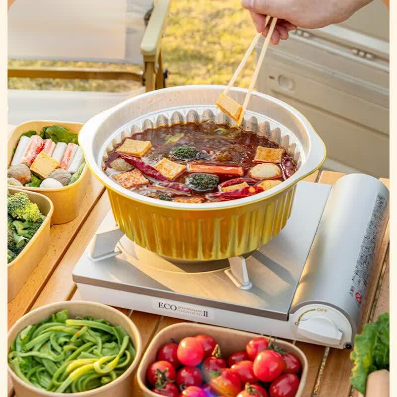 MEIDI Outdoor Camping Aluminum Foil Pot