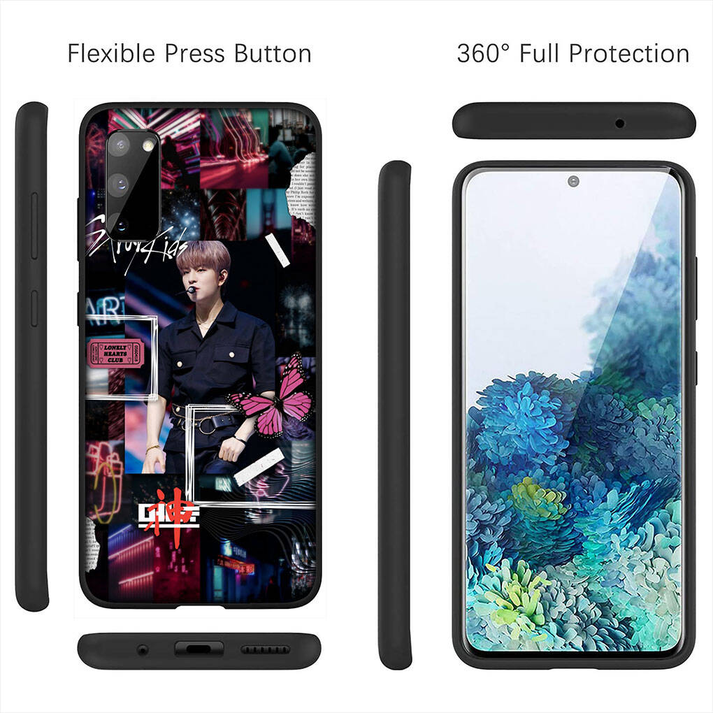 Cover for iPhone 17 16 15 Xiaomi Poco Redmi Note 14 13 12 11 Pro Max 9 16e Samsung Galaxy S25 S24 S23 OPPO Huawei Stray Kpop Kids SKZ Phone Case