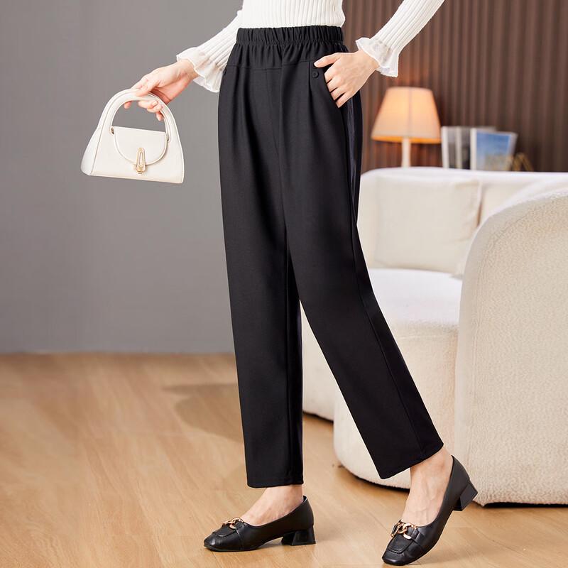 

Paster Women s Loose Fit Elastic Waist Casual Pants 4XL