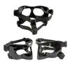 Black/Clear Basketball Face Mask Elastic Strap Face Guard Practical Nose Protector  Outdoor Sports