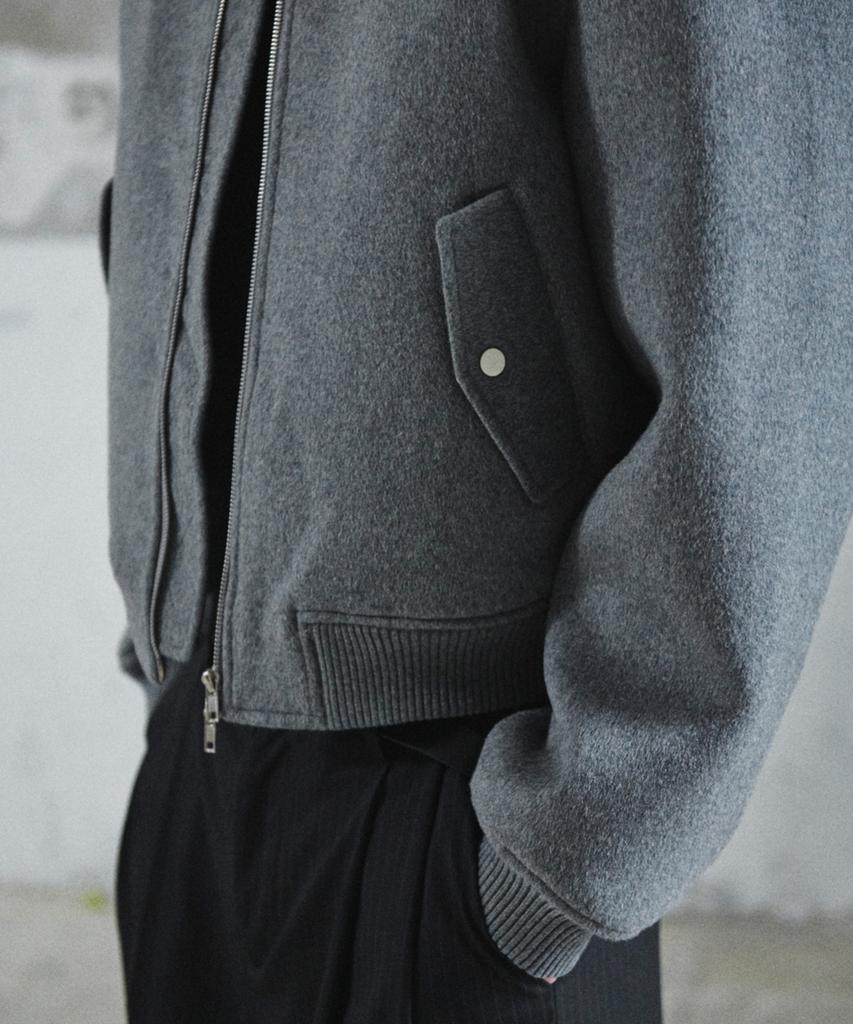 Glw Heavyweight Round Blouson Grey