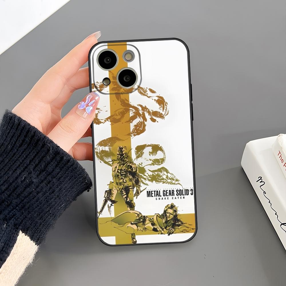 

Metal Gear Solid Phone Case For Iphone 16 Plus 15 14 Pro Max 13 Mini 11 12 Xr X Xs 6 7 8 SE Plus Back Cover iPhone14 Plus