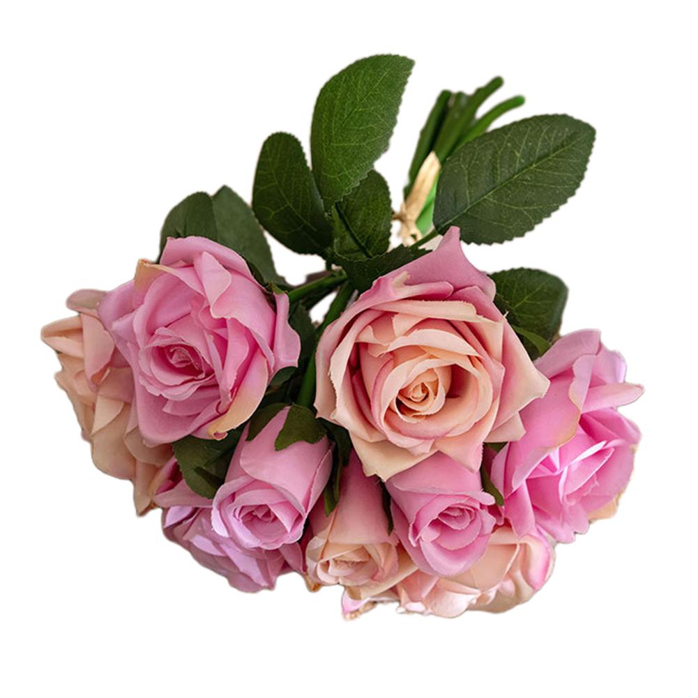 Simulated Flower Simulated Rose Bouquet Wedding Bouquet