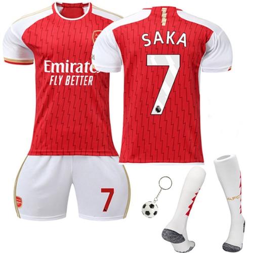 Kids Sportswear Arsenal Saka No.7 Football Jersey 2022/2023 Season Youth