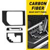 For Toyota Tundra 2014- Carbon Fiber Interior Gear Shift Panel Cover 3-In-1