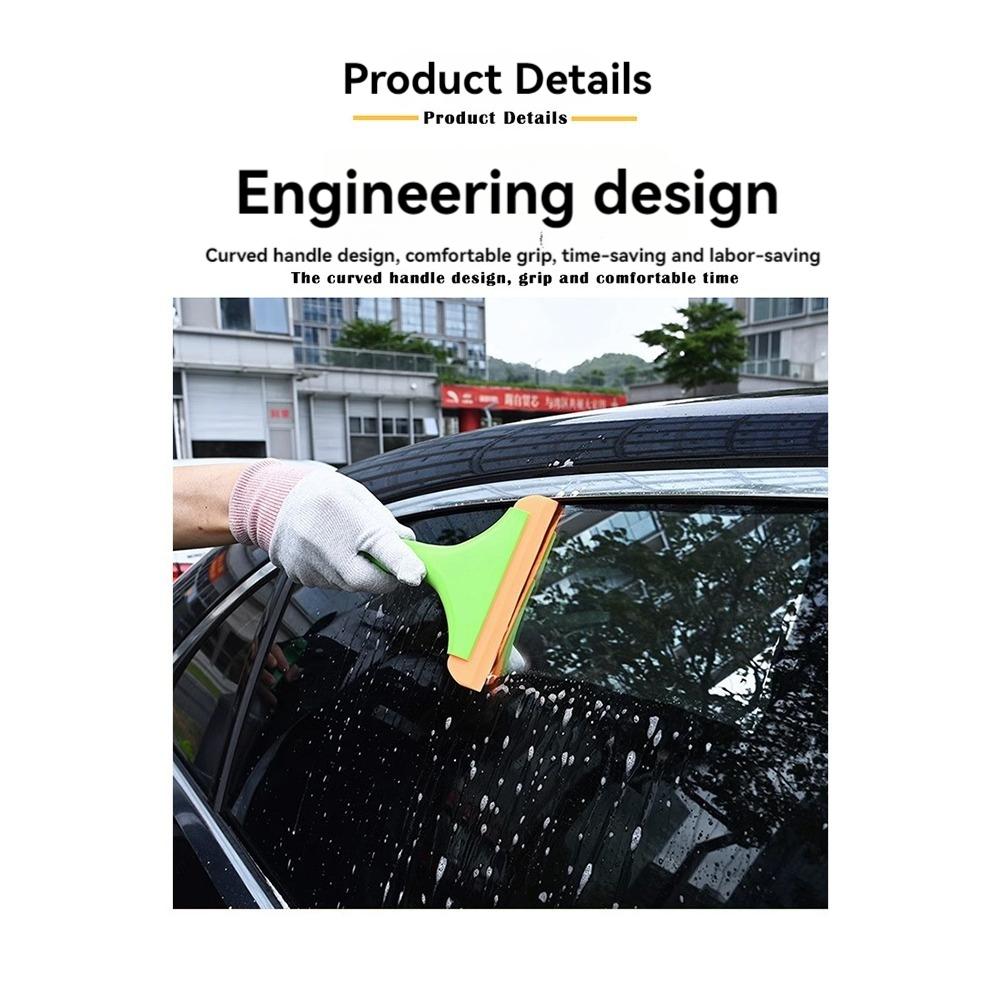 P4-Flexible Squeegee Window Shower Squeegee,Shower Glass Squeegee,For Car Windshield, Window, Mirror,Glass Door