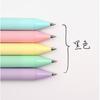 5pcs Vintage Color Pen Ballpoint Pure Plastic Gel Ink Roller Ball Pens for Writing Candy Gift A6696