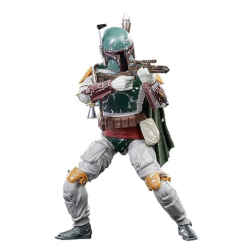 

Hasbro Star Wars Black Series Boba Fett 40th Anniversary Star Wars Episode VI: Return of the Jedi 6-inch (15 cm) Action Figure, Ages 4 and Up, F6855,