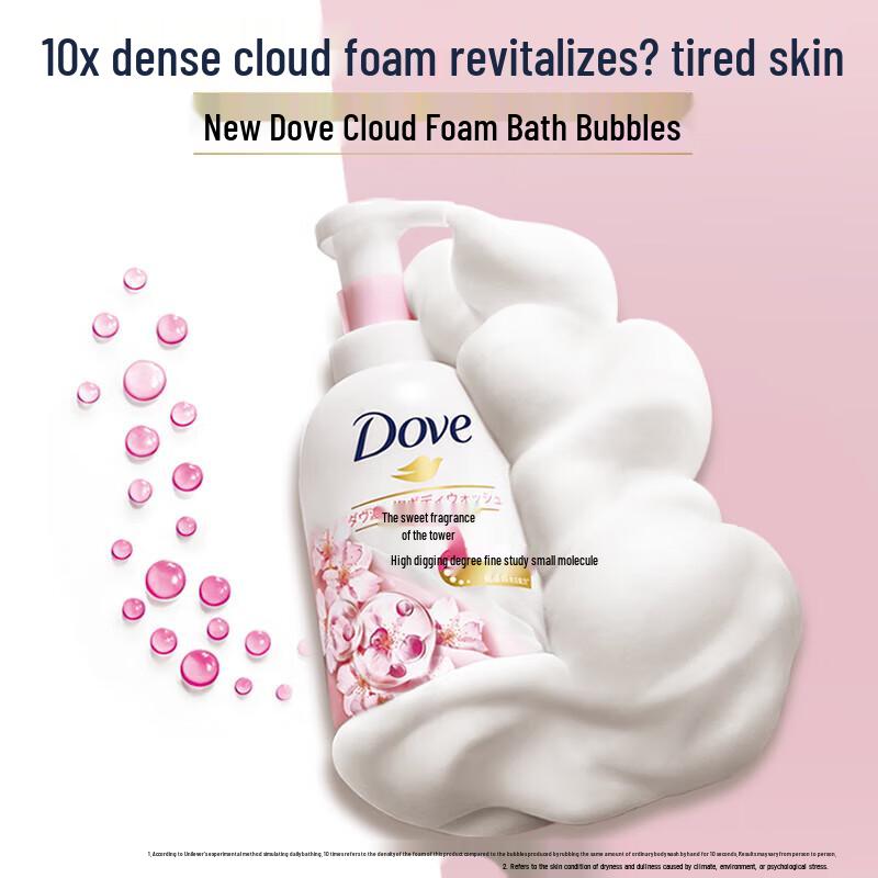 DOVE Cherry Blossom Sweet Scent Bath Foam 400ml