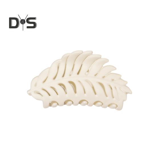 Kvinner Stor Hårklemme Bladform Hul Design Hårklo Bakhode Dusj Hårklo Blad Griper Hårtilbehør