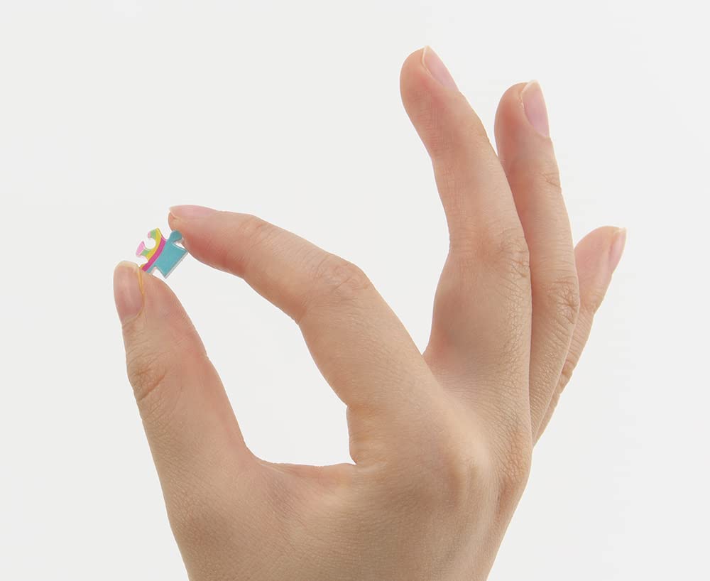 Yanoman 150-Piece Jigsaw Puzzle, Petit Paris Clear Series, Disney Classics, Pinocchio (7.6x10.2cm), 2308-23, Includes Piece Request Postcard and Easel