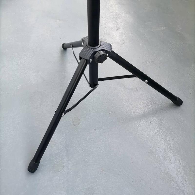 Height-Adjustable Matte Drum Rack & Stand with 11-inch/12-inch Practice Pad