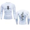 Anime 2D Print Quick-Dry Men's Sports T-Shirt: High Stretch, Tight-Fitting Fitness Wear