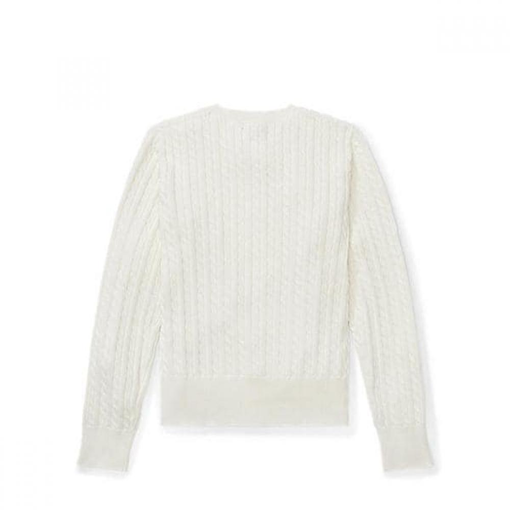 Polo Kids Girl Mini Cable Cotton Cardigan Cwposweg6820065101