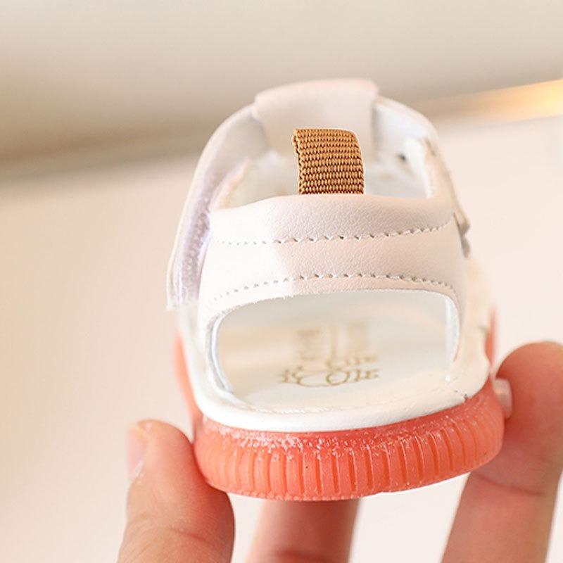 Scarpine da Bambino Cartone Animato Squeaky Nuovi Arrivi Primi Passi per 0-2 Anni, Scarpe da Bambino Casual Cool Unisex con Suola Morbida