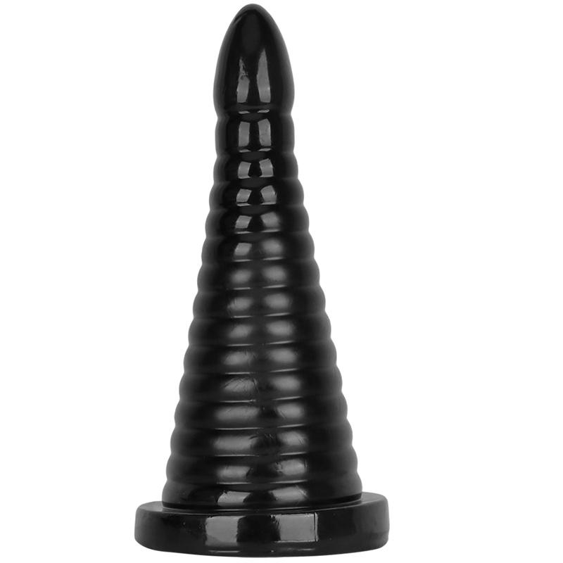 37 cm velká černá chryzantéma anus anus plug Extra velký tlustý anální expandér expanzní hračka Sex produkt Pagoda Penis