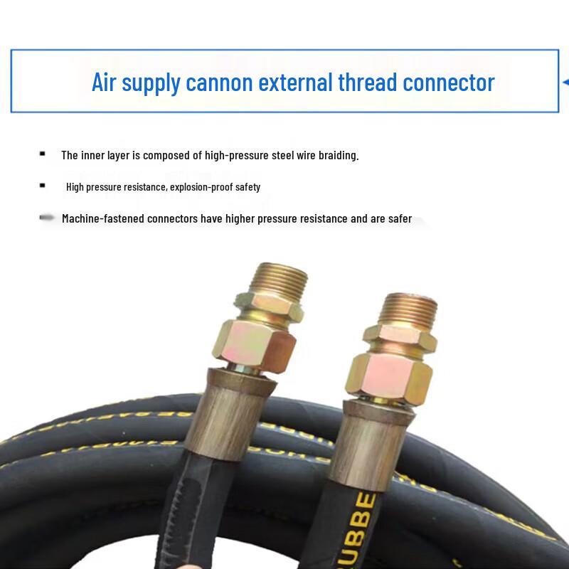 Lilang Heavy-Duty Steel Wire High-Pressure Air Hose