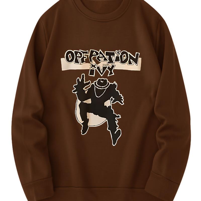 

Unlock N Styling Ways – Crewneck Sweatshirt Rules Cool Looks All Year Round XXL коричневый