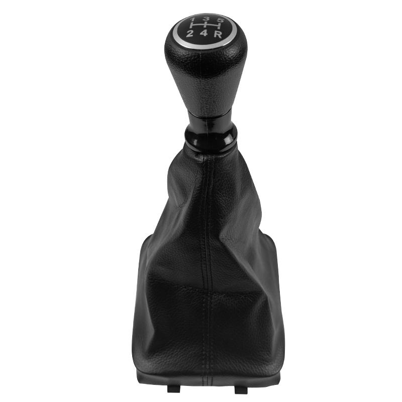 Car Accessories 5 Speed Gear Shift Knob Shifter Lever Stick Gaiter Boot Cover For Peugeot 206 406 Manual